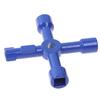 4-Way Multi-Functional Key For Electric Water Gas Meter Box Opening Key