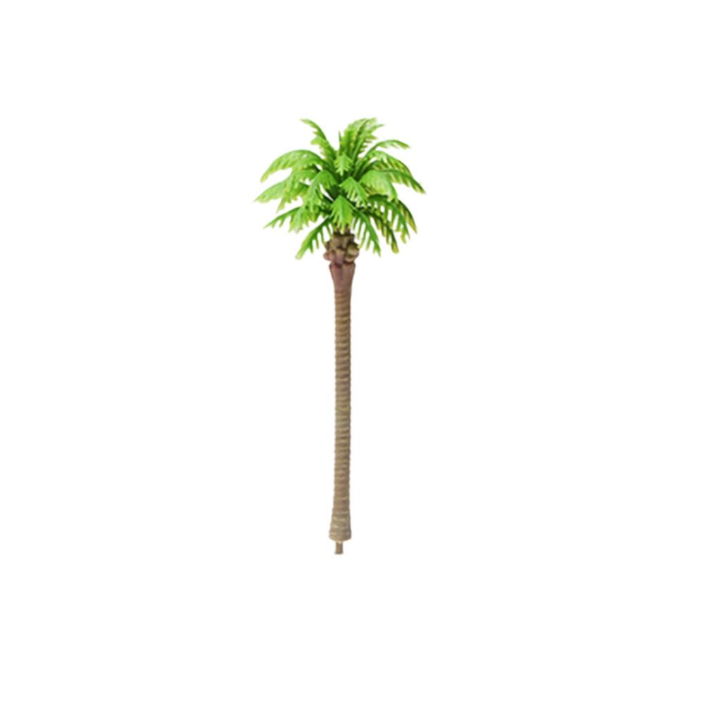 5Pcs Stereoscopic Palm Tree Model Artificial Coconut Micr Landscape  Desktop Decoration