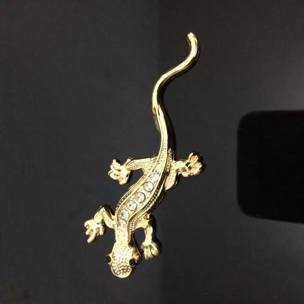 Car 3D Sticker Diamond Gekko Japonicus Auto Motorcycle Emblem Badge Car Metal Decals Car Window Sticker Decor for Accessories