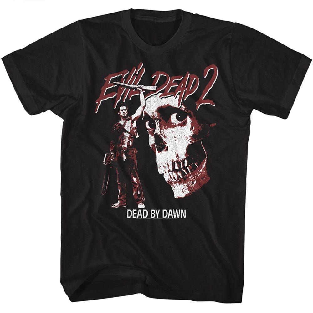 Evil Dead Ash And Skull Movie Shirt XXL