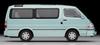 Tomytec Tomica Limited Vintage Neo Scale Toyota Hiace Wagon Super Custom G Light Finished 312475 1/64 LV-N216b (2002 Model), Green, Model,
