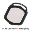 O4 Air Unit Pro Filters Set Uv/Cpl/Nd8/Nd16/Nd32 Compatible With O4 Air Unit Pro Fpv Lens Protection Accessories