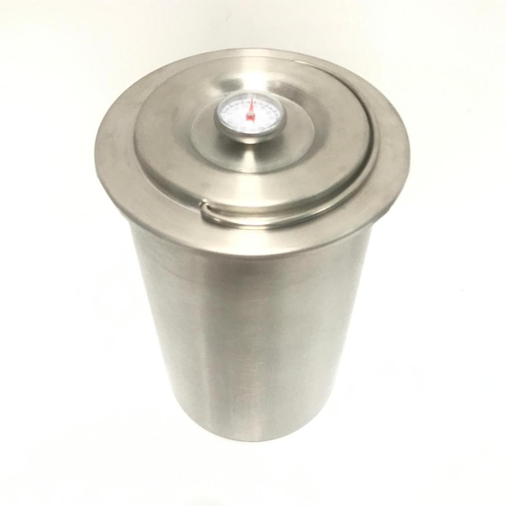 Stainless Steel Meat Steamer With Thermometer For Home Cooking And Gift