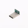 2/4/10Pcs 16Pin 2 Welding Wire Data Band Pcb Usb Board Usb 3.1 Type C Vertical Patch Board Male Head 16P Usb C Connector