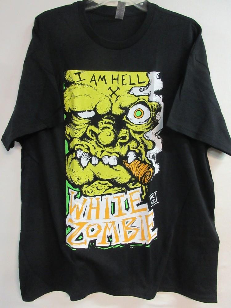 WHITE ZOMBIE OFFICIAL MERCH I AM HELL BAND CONCERT MUSIC EXTRA LARGE Unisex T-Shirt XXL
