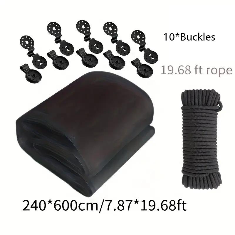 

1 комплект сетки для защиты овощей и цветов, посадочная сетка от насекомых, складная, с плотной ячейкой, прочная 240x400/600см 240x600