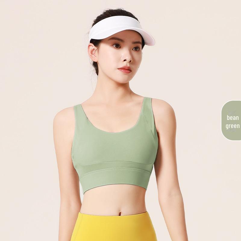 

Женский регулируемый спортивный бюстгальтер Juyitang с перекрестными бретелями, ударопрочный Small