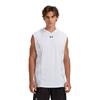Under Armour Sports Running Fitness Basketball Moisture Wicking Quick Dry Hooded Sleeveless Vest Unisex Vests White 24500001-100