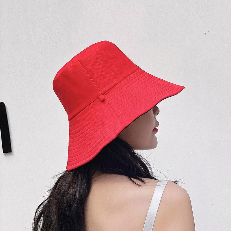 Панамы Летние Женские Однотонные Двусторонние Кепки Panama Шляпа от Солнца Осенняя Рыболовная Шляпа Модная Рыбацкая Кепка для Bob Femme Gorro