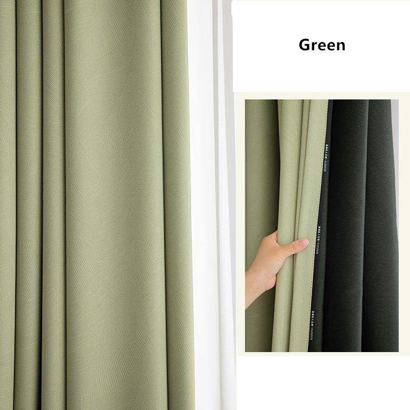 310cm Hoogte Extra Lang 95% Verduisterend Gordijn voor Raam Woonkamer Slaapkamer Gordijn W140cmxH270cm 1piece&Rings groen