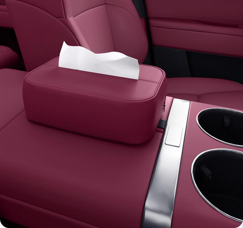 Voyah Taishan Car Tissue Box: Fits 26 Models, Armrest Mount, Seat Hanging, Interior Accessory.