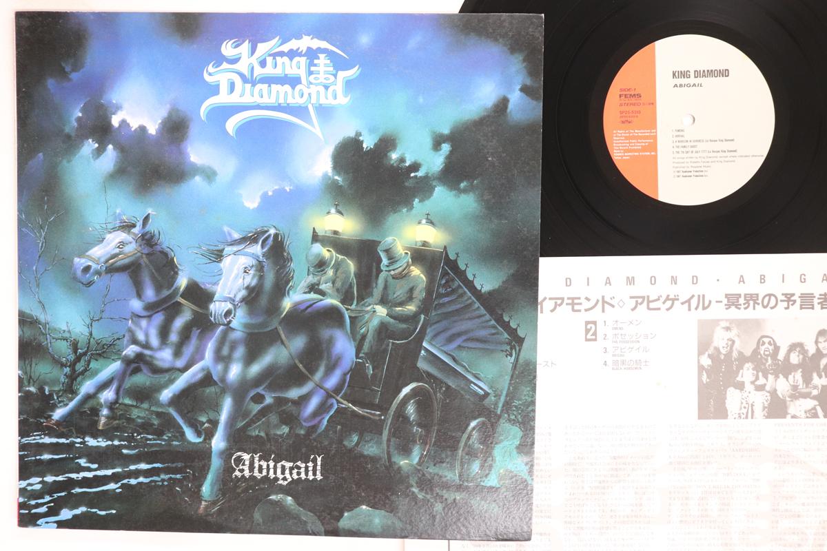 Виниловая пластинка KING DIAMOND Abigail SP255313 FAR EAST METAL 1987 Япония Металл Б/у