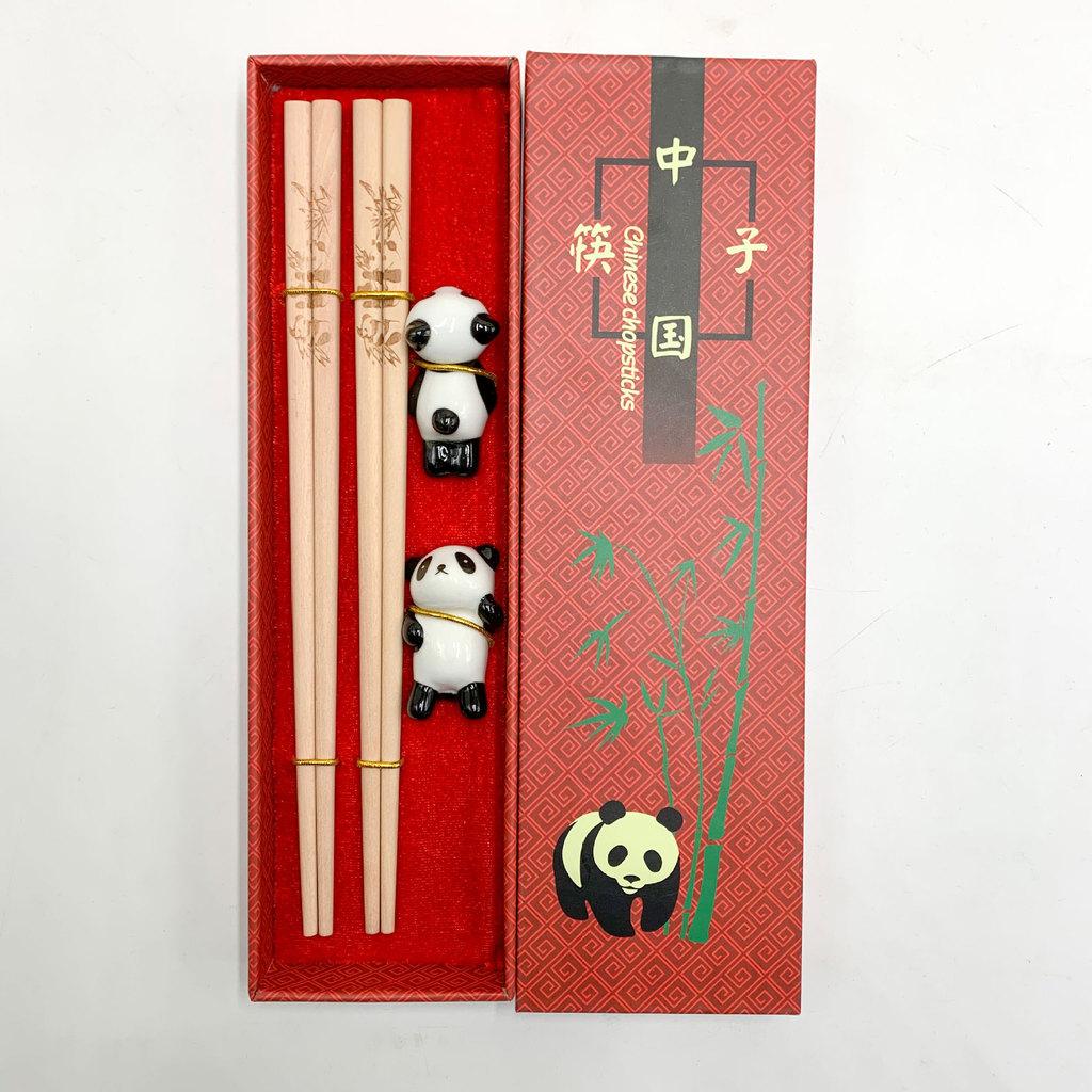 Panda Geschenk Holz Essstäbchen Geschenkbox Für Reise Souvenirs Und Heimgebrauch