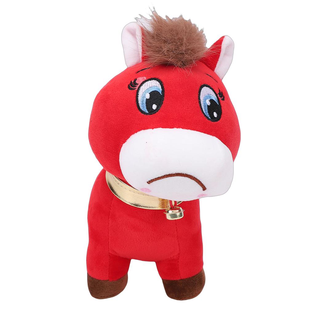 2026 Year of The Horse Plush Toy Chinese New Year Plush Horse Figurine Doll Stuffed Animal Toy Decor for Spring