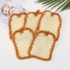 5PCS/Set Bread Toast Dishwashing Cloth Thick Oil-free Kitchen Dishwashing Towel Acrylic Dishwashing Cloth