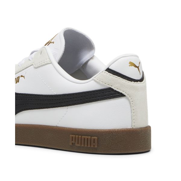 Puma Club II Era Συνθετικό Δέρμα Σουέτ Άνετα Απορρόφησης Κραδασμών Ανθεκτικά στην Φθορά Παπούτσια Σκέιτ Χαμηλού Προφίλ Unisex Παπούτσια Σκέιτ 397447-07