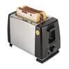 Stainless Steel 2 Slice Toaster Automatic Breakfast Machine Electric Bread Baking Machine  Sandwich