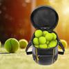 Tennis Ball Storage Bag with Shoulder Strap MultiPocket Baseball Bag Tennis Carry Bag for Baseball Pickleball Training