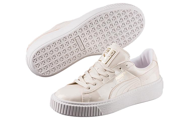 PUMA Basket Platform Patent Leather Women's 363314-02