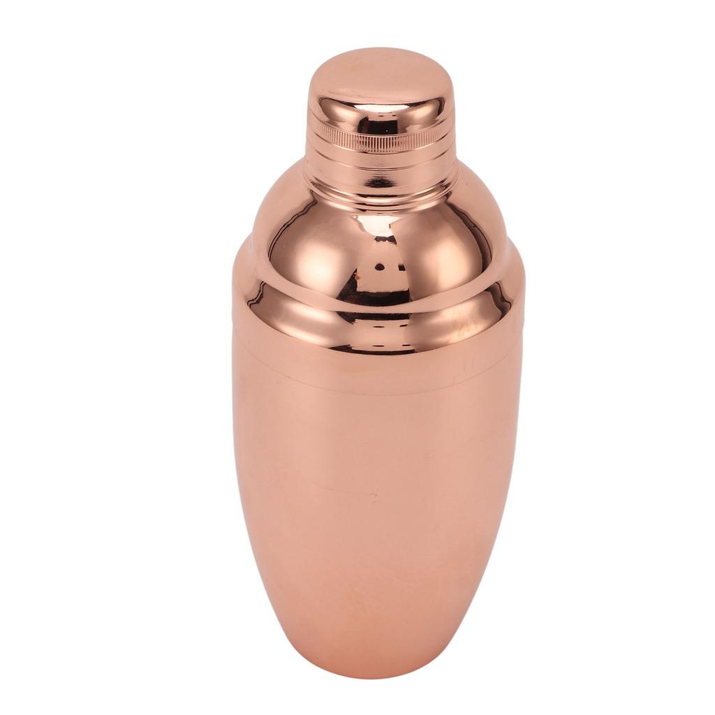Cocktail Shaker 304 Edelstahl Roségold 500ml Cocktail Shaker Mixer für Bars Partys