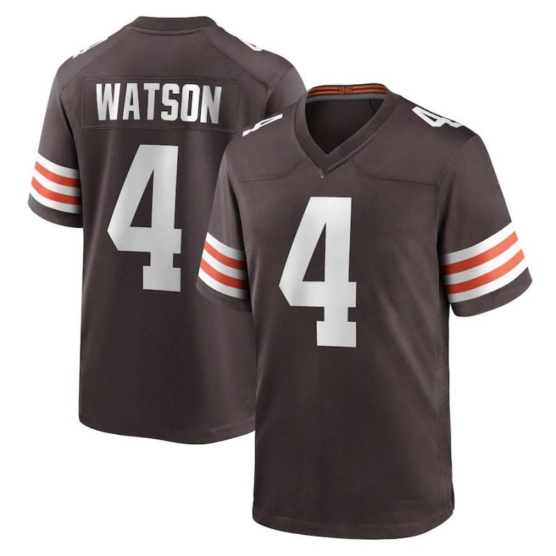 NFL Cleveland Browns 24 Nick Chubb 95 Myles Garrett Embroidered Jersey Men Women Sportswear Cotton Blend
