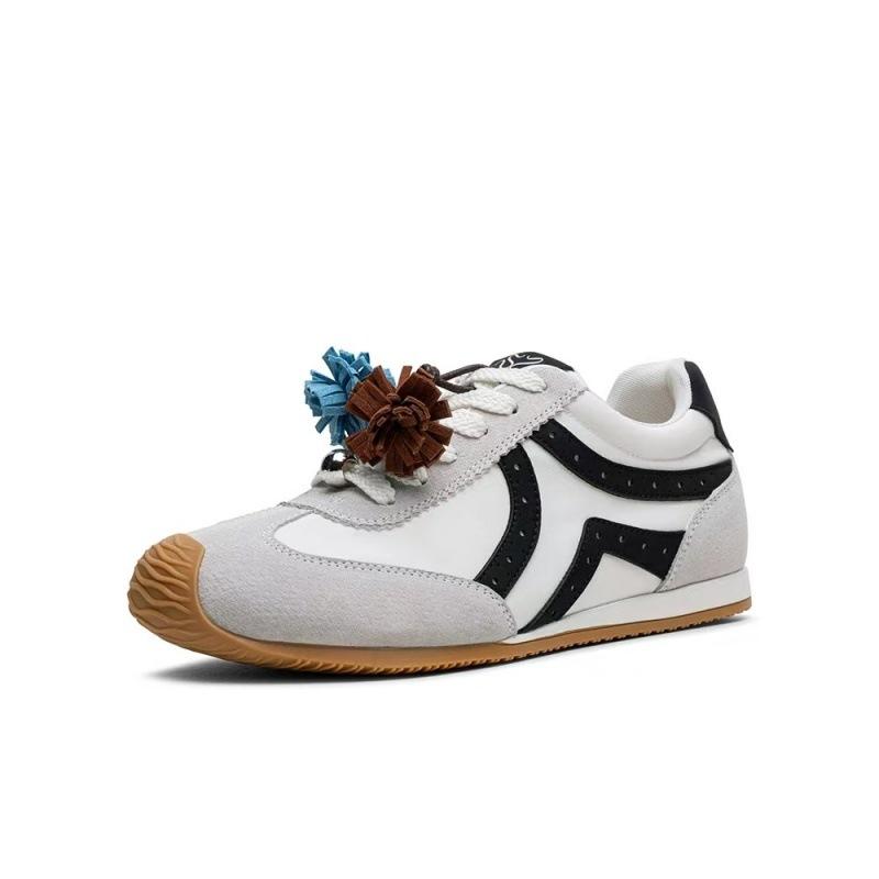 

2025 new fashion casual shoes women s Forrest Gump shoes platform heightening sports shoes versatile, comfortable and breathable German training shoes 40 бежевый