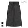 VANAKE Casual Elastic Long Skirt_Vb3Yskug08Z