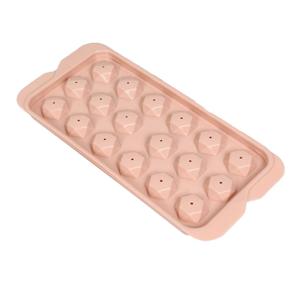 Ice Cube Tray 18 Compartment DIY Ice Cube Molds Mini Ice Storage Box Household Ice Maker Mould for