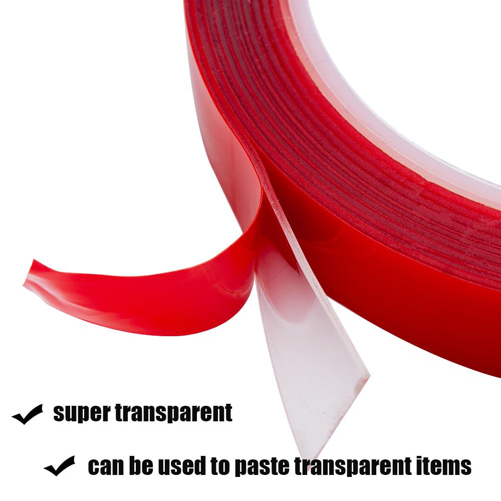 Car Stickers Double Side Tape Glue Interior Accessories Acrylic Foam Transparent Adhesive Glue