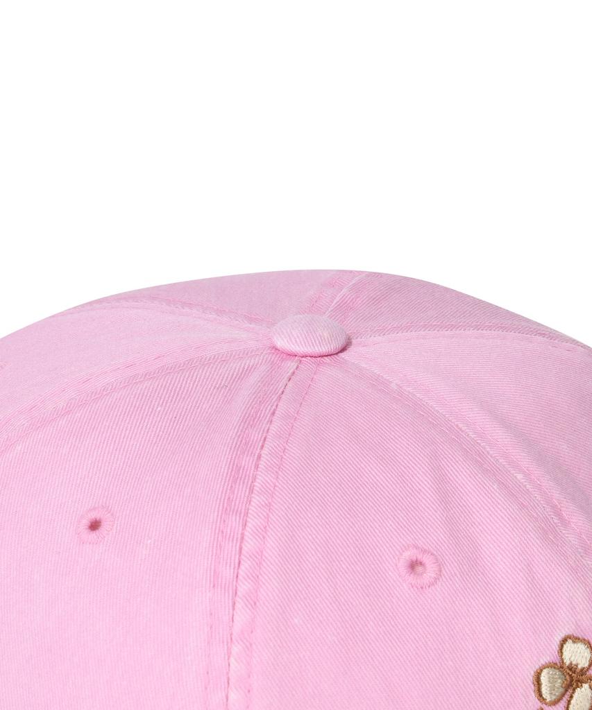 COVERNAT Clover Washed Cap Pink