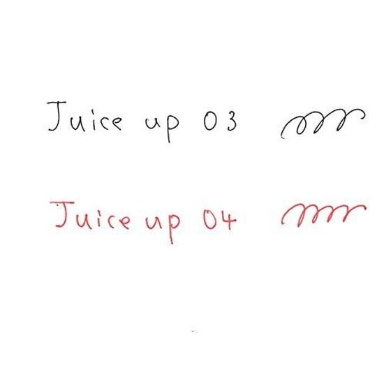Penna a sfera gel Pilot tipo click Juice Up Nera Set da 5 pezzi (0.3)