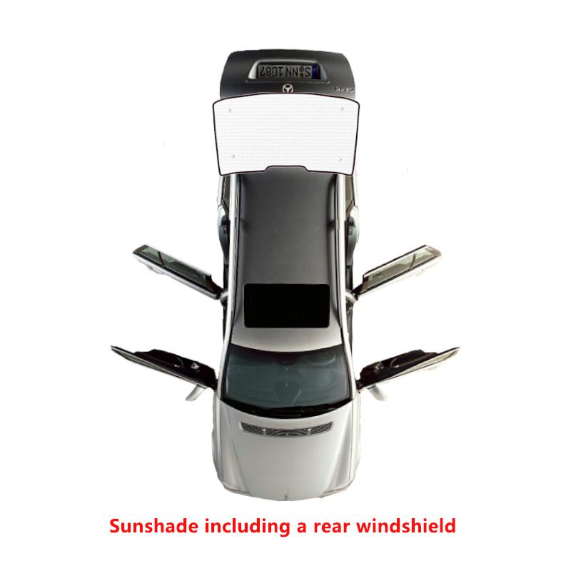 

Full Car Sun Shade For Volkswagen VW Passat B7 2011 2012 2013 2014 Accessories Sunshade Windshield Side Window Privacy Shading Rear Windshield