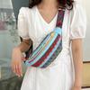 Ethnic Style Cloth Bag Fashion Simple Crossbody Bag Travel Crossbody Small Bag Lightweight Tide Bag