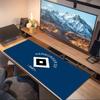 Blue Black Diamond Large Size Mouse Pad Large Gaming Table Cushion Nonslip Laptop Tablet Big Mousepad Xxl Mat Mini Pc Playmat With Lock Edge