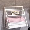 Bathroom Hanging Bag Large Capacity Dual Layer Waterproof Transparent Design Clothing Storage Bag Cosmetic Organizer
