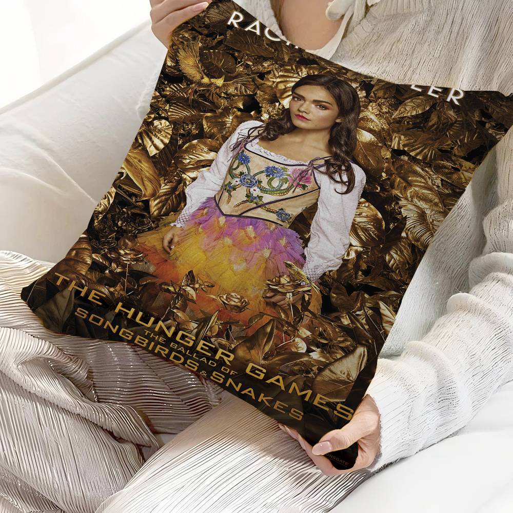 Movie Game Hunger Pillow Gift Home Office Decoration Bedroom Sofa Car Cushion Cover case x