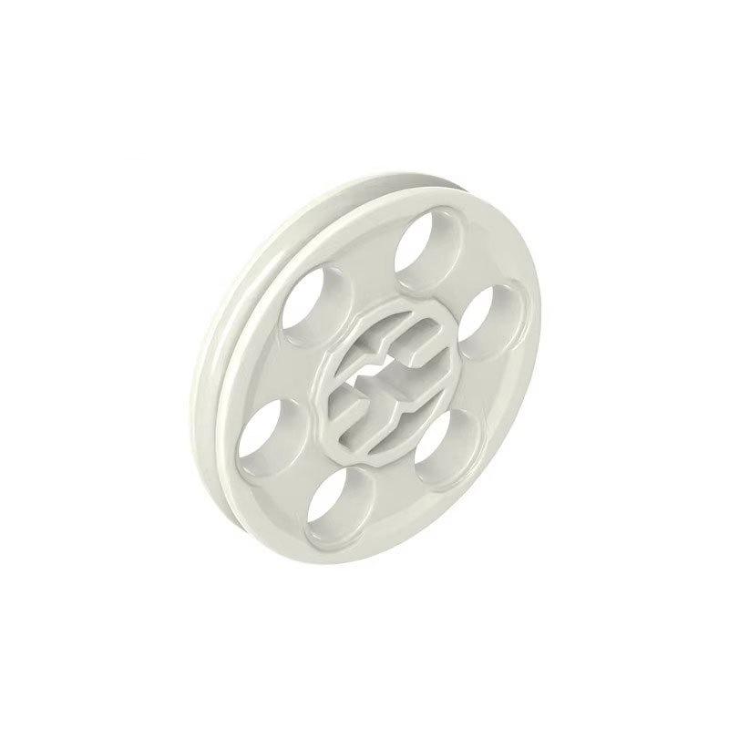 50pcs 4185 Wedge Belt Wheel Pulley Bricks Toys For Technical MOC Buildings Blocks Compatible High-Tech Gift