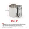 Exhaust Clamp Sleeve Coupler Replaced Part Clip Replacement Multipurpose