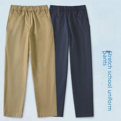 Marineblaue und khakifarbene Anti-Mücken-Schuluniformhose für Kinder für den Sommer