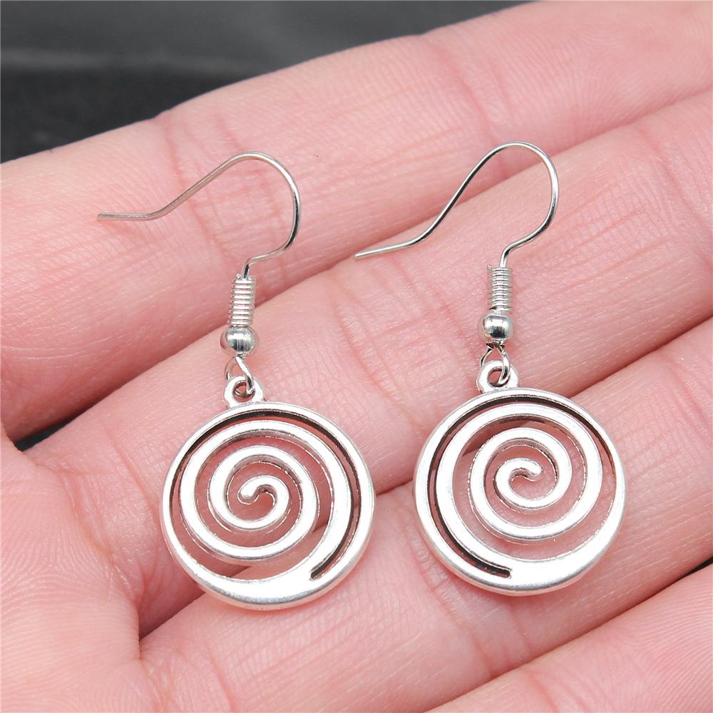30 Styles Women Fashion Simple Handmade Earrings Geometric Swirl Triangle Teardrop Pendant Dangle Earrings