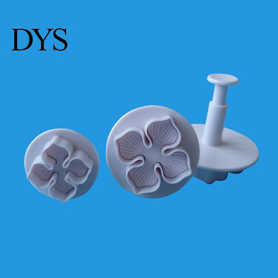 3 Stücke Hortensien Fondant DIY Form Blume Icing Dekorieren Cutter Plunger Backformen