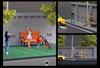 Freestyle Collector SHOUCANGJIA Road and Green Park Diorama SCJ82032 (FREESTYLE) 1/64 Wall-side