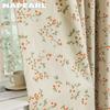 1PC NAPEARL Romantic and Artistic Style Floral Printed Curtain Full Blackout Curtains for Bedroom Living Room Balcony Window for Home Decor