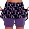 Pantaloni da yoga elastici per donna, pantaloncini sportivi con stampa, joggers aderenti a vita alta leggeri