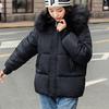 Women's  And Winter Fashion Short Down Cotton Jacket Solid Color Bread Clothes Jacket