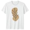 Minimalist Botanical Leaf Art Nature T-Shirt Minimalist Art Botanical Gift