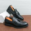 Módní pánské společenské boty v různých barvách Retro pánské kožené boty Pánské pracovní boty Barokní obuv Ležérní pánské Oxfordky