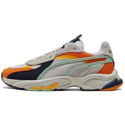 Rs-connect Dust Unisex Gray Orange Sneakers 382088-01
