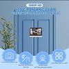 Cámara de puerta con mirilla de vídeo, cámara de timbre con vídeo HD de 1080P, cámara de mirilla para puerta de apartamento, pantalla a color de 4,3'', compatible con aplicación inteligente