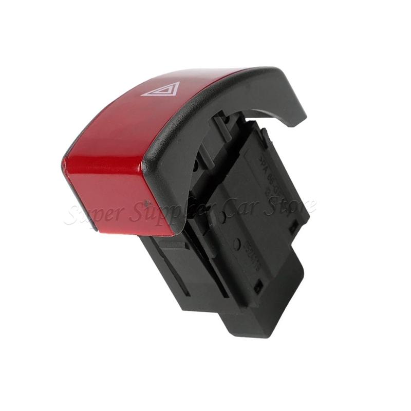 1PC Emergency Light Warning Hazard Light Switch For OPEL Corsa C Car Warning Light Double Flasher Switch 9164141 9138106 1241625